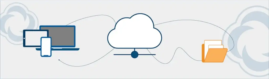 Cloud graphic image