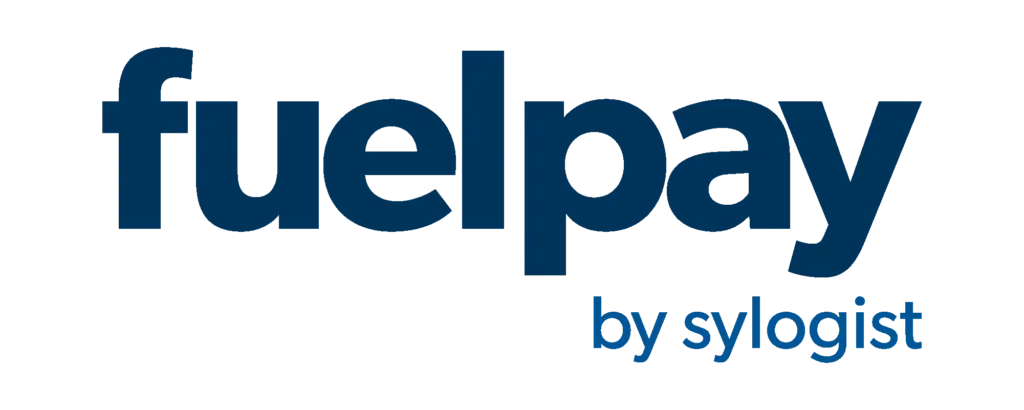 Fuelpay by Sylogist text logo in blue