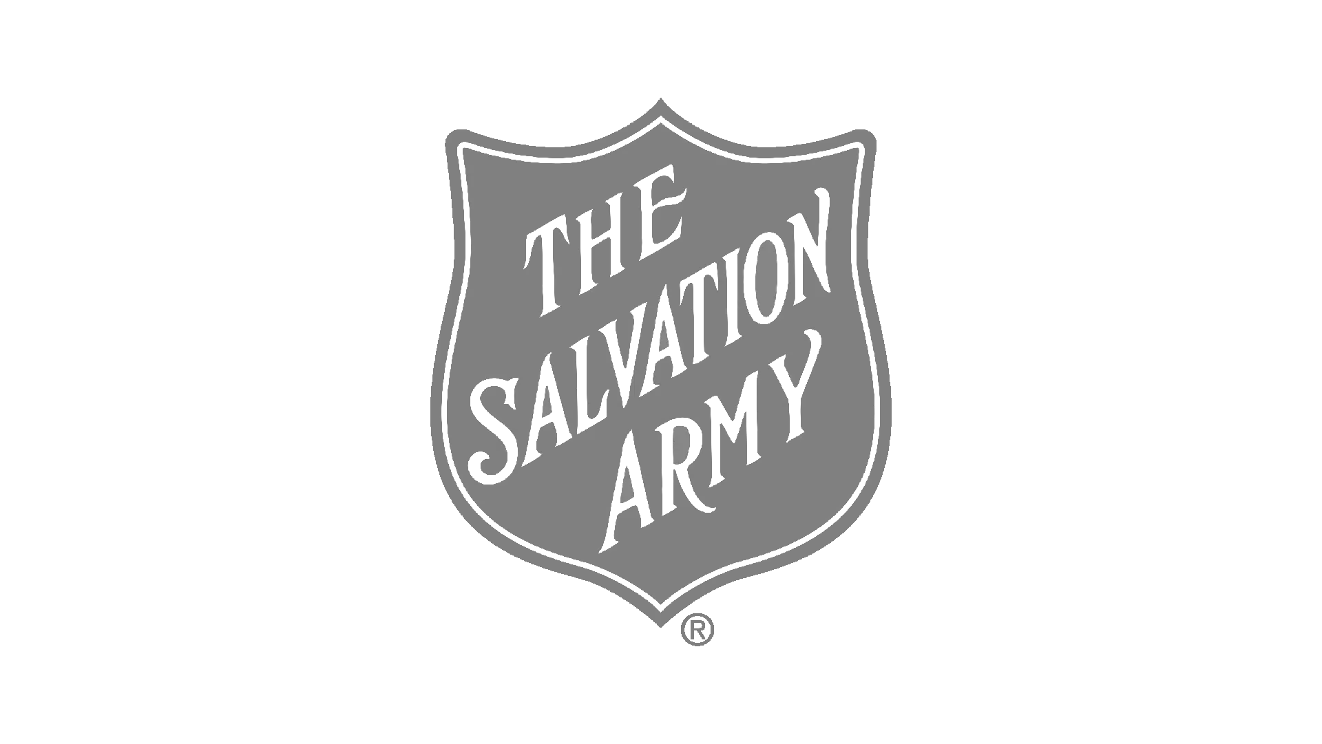 The Salvation Army logo in gray