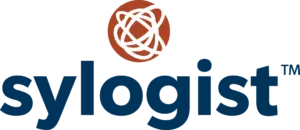 Sylogist logo with Sylogist icon on top in color