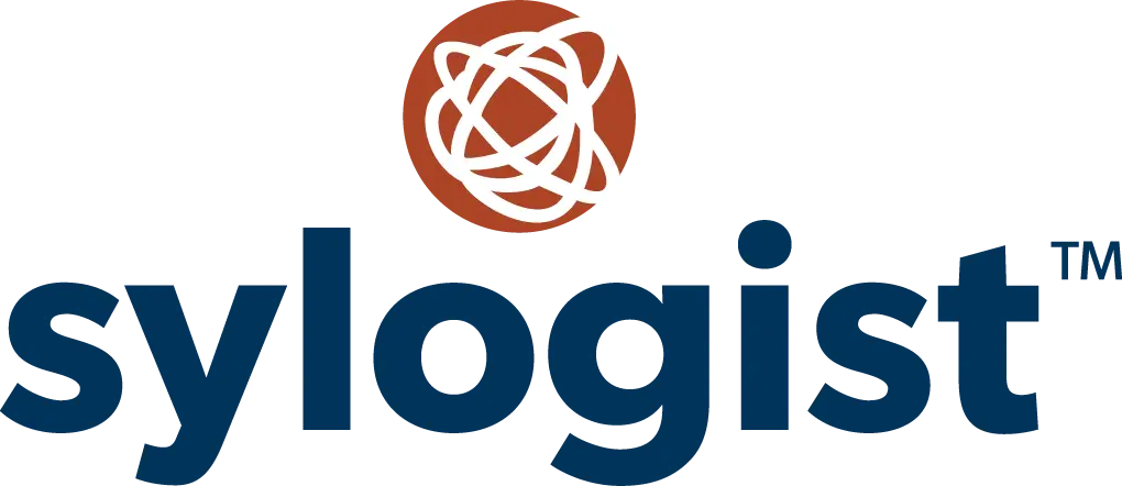 Sylogist logo with Sylogist icon on top in color