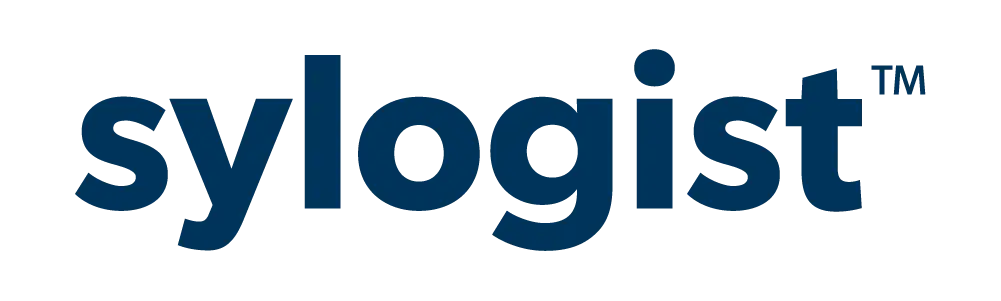 Sylogist logo in blue