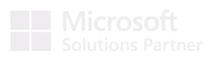 Microsoft Solutions Partner Logo light gray