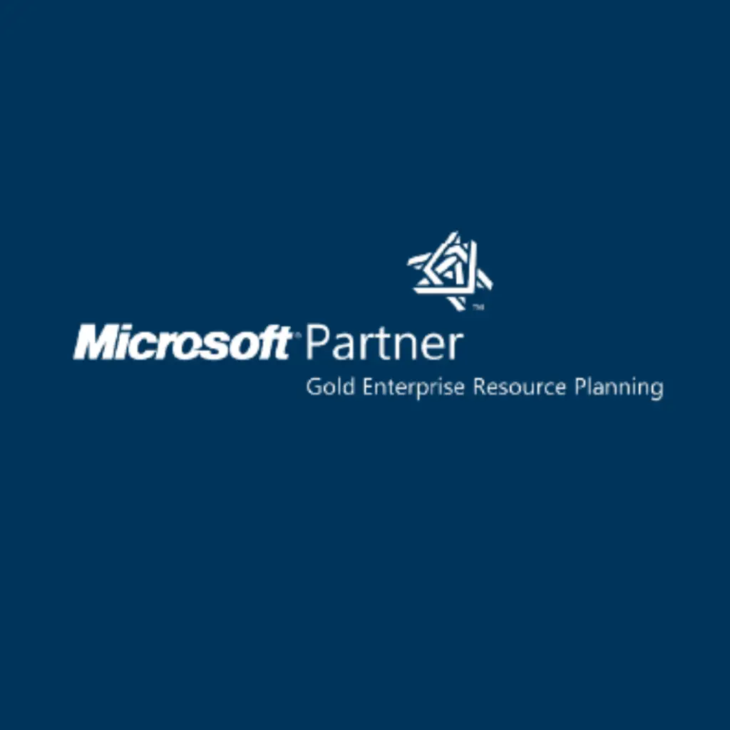 microsoft partner logo on a dark blue background