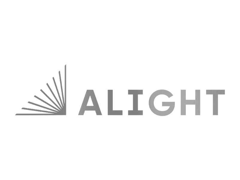 Alight logo grayscale