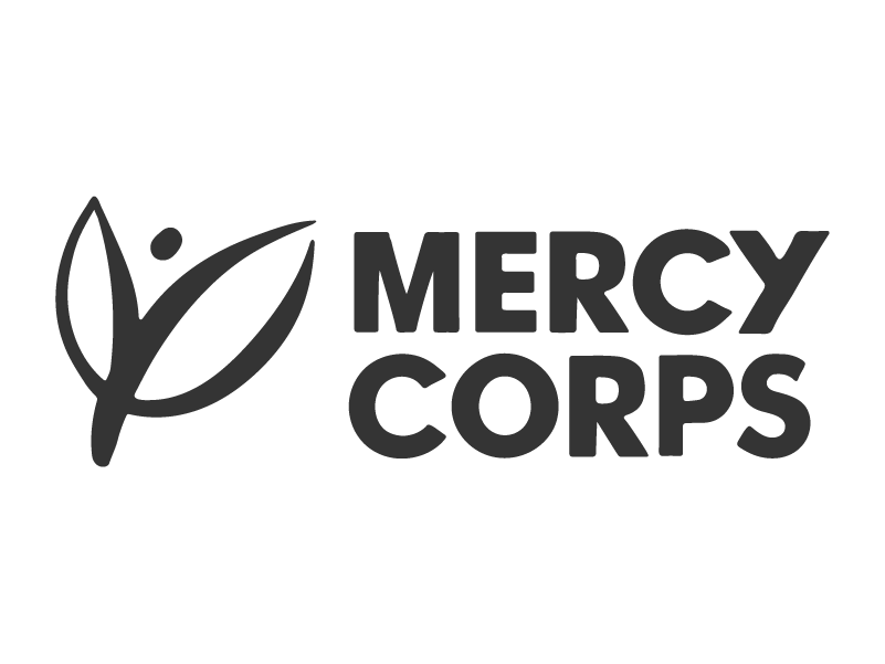 Mercy Corps logo grayscale