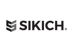 Sikich logo grayscale