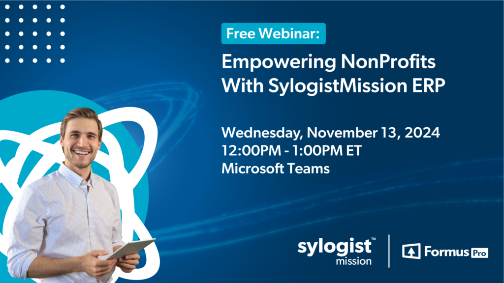 SylogistMission and FormusPro webinar graphic