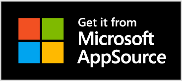 Microsoft AppSource logo with text "Get it from Microsoft AppSource"